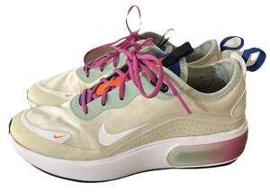 Nike Air Max Dia Fossil US Women’s Size 6 Beige Pink Walking Running Shoes EUC!